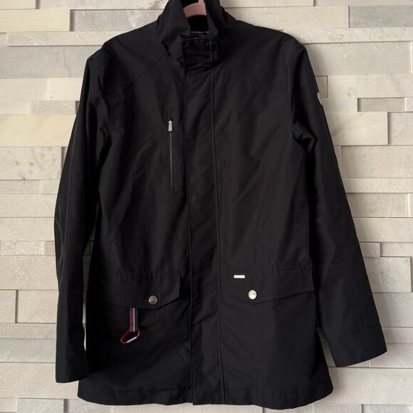 SNOOT Sweden Women's Full Zip/Button Bergamo Water Resistant Jacket S Black - Picture 1 of 11